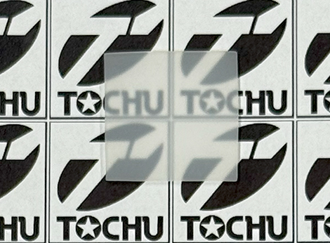 テストピース外観（2μm粉砕品）