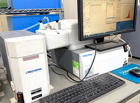 レーザー回折式粒度分布計
