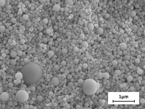Submicron-sized products 1μm